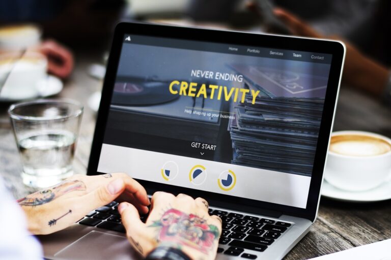 Criação de sites web